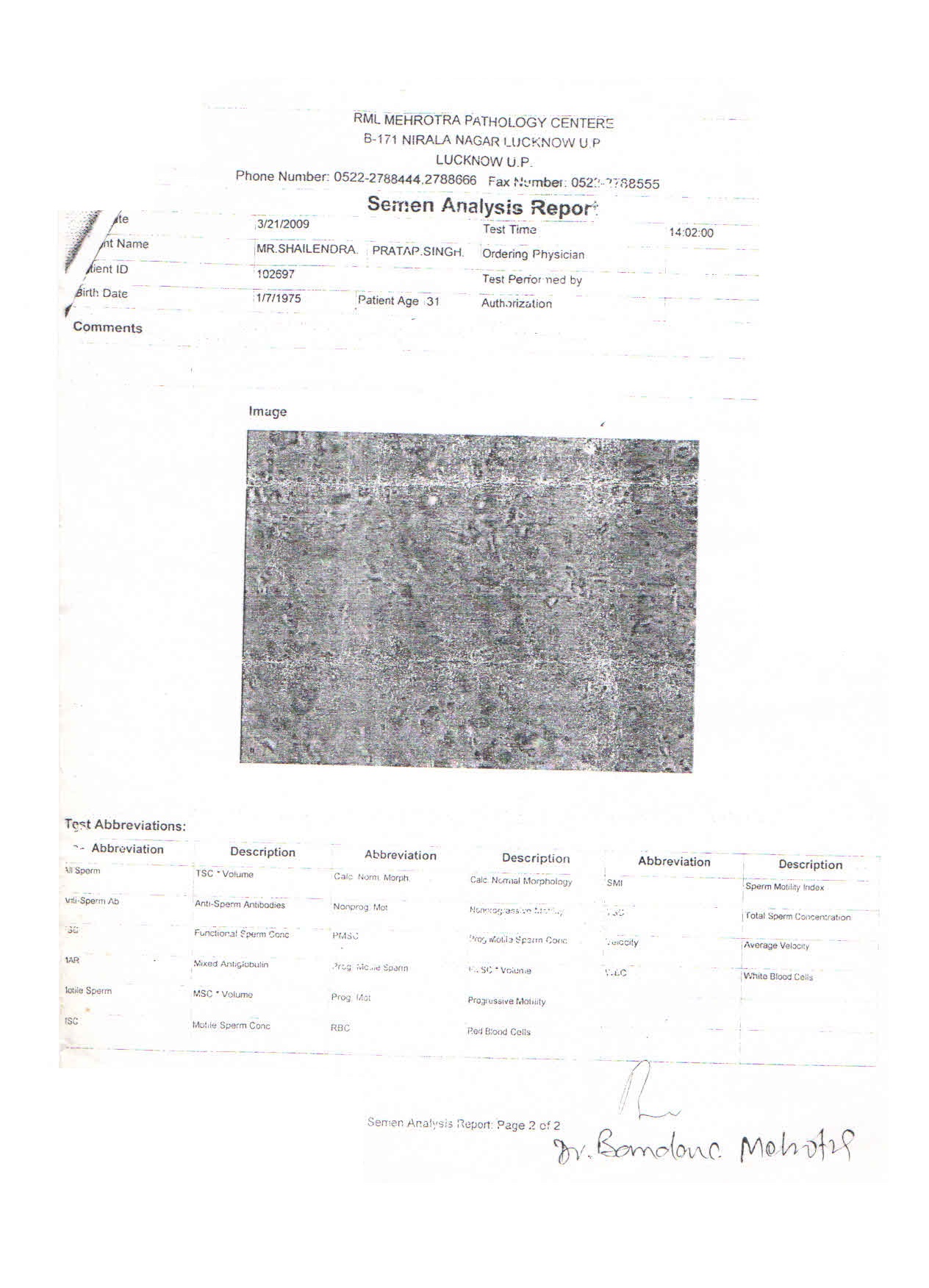 Report After Treatment II - 2